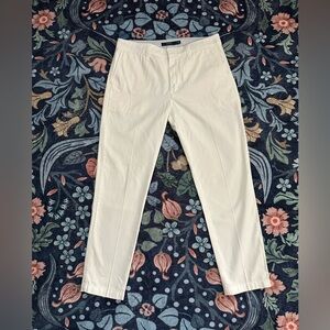 Polo Ralph Lauren Women’s White Trouser Pant, Size 8